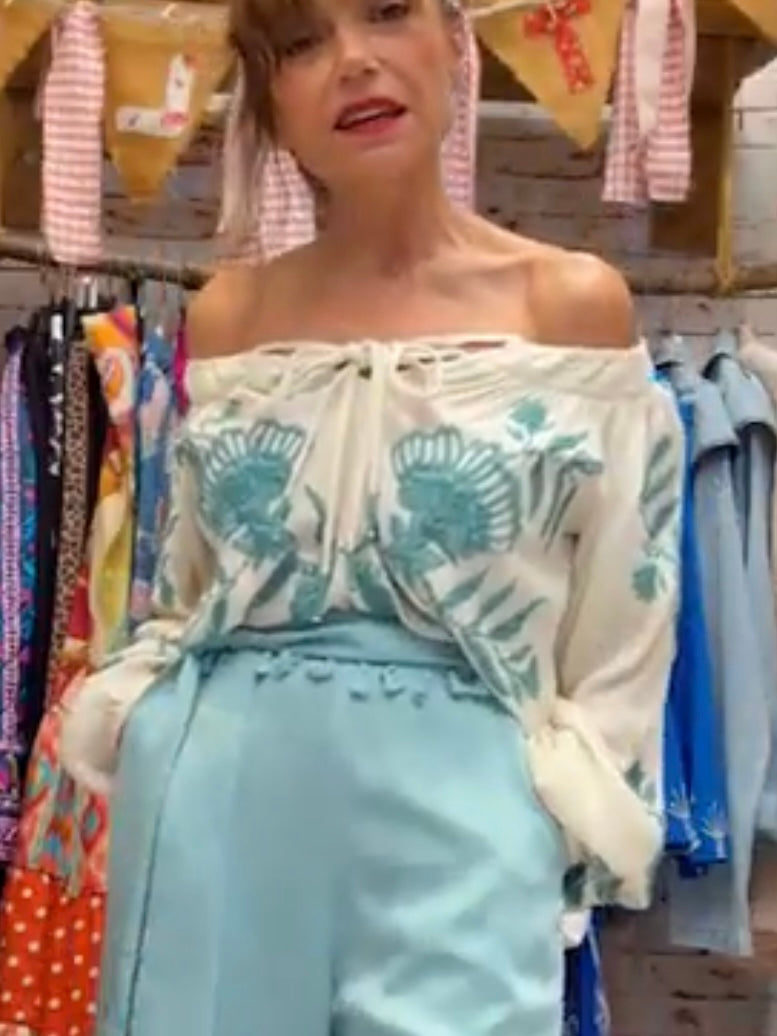 Blusa bordada BOHEMIAN