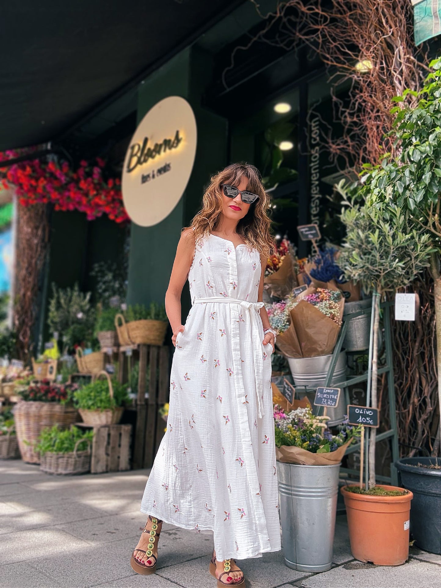 Vestido de algodón JIMENA