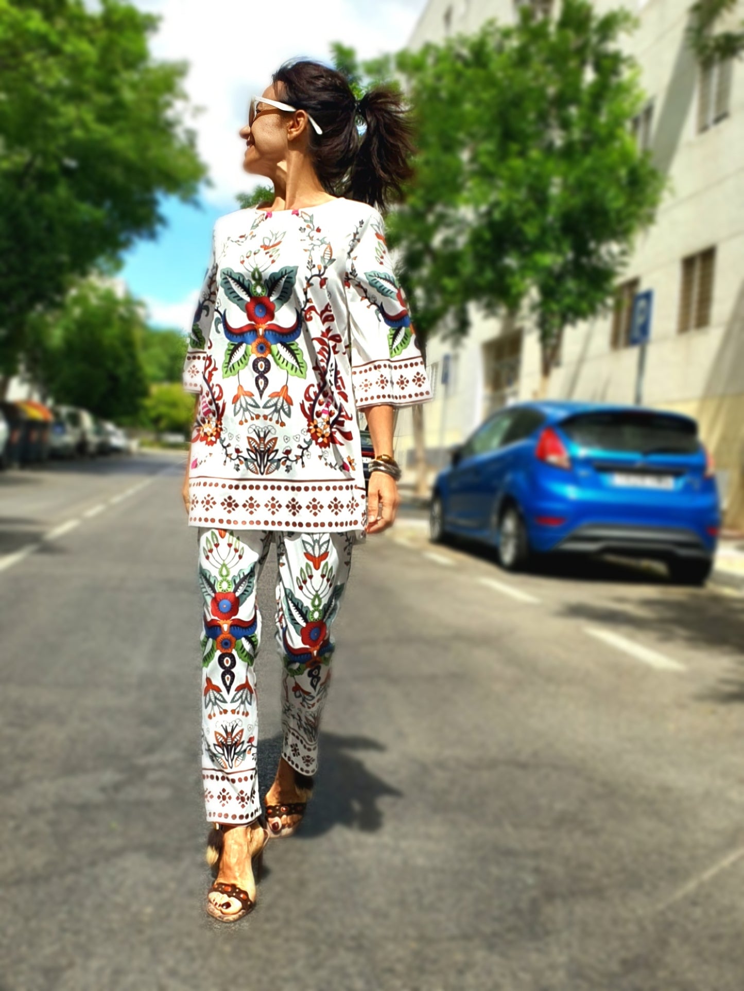 Conjunto estampado