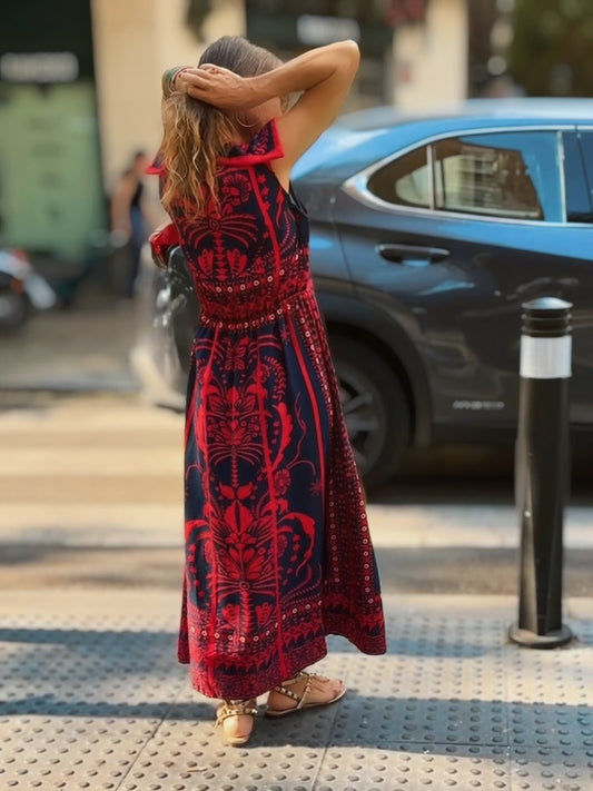 Vestido TANNA estampado