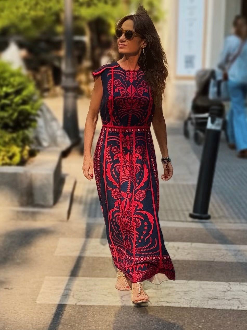Vestido TANNA estampado