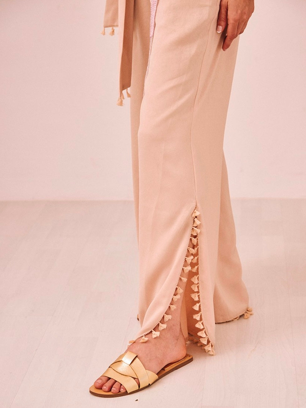 Pantalón satén BOHO