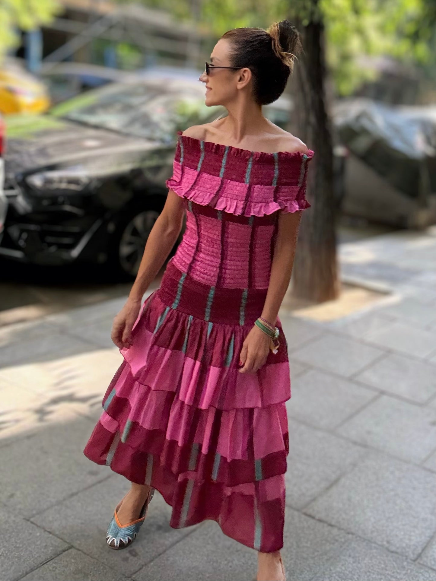 Vestido volantes LOLA