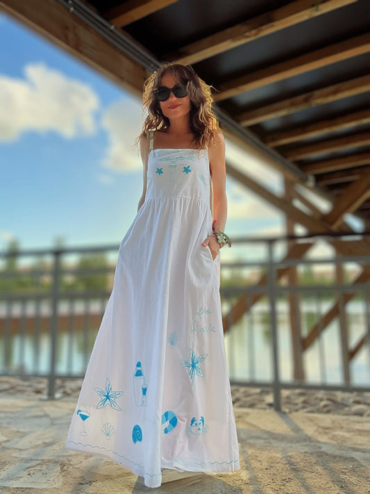 Vestido blanco VITA