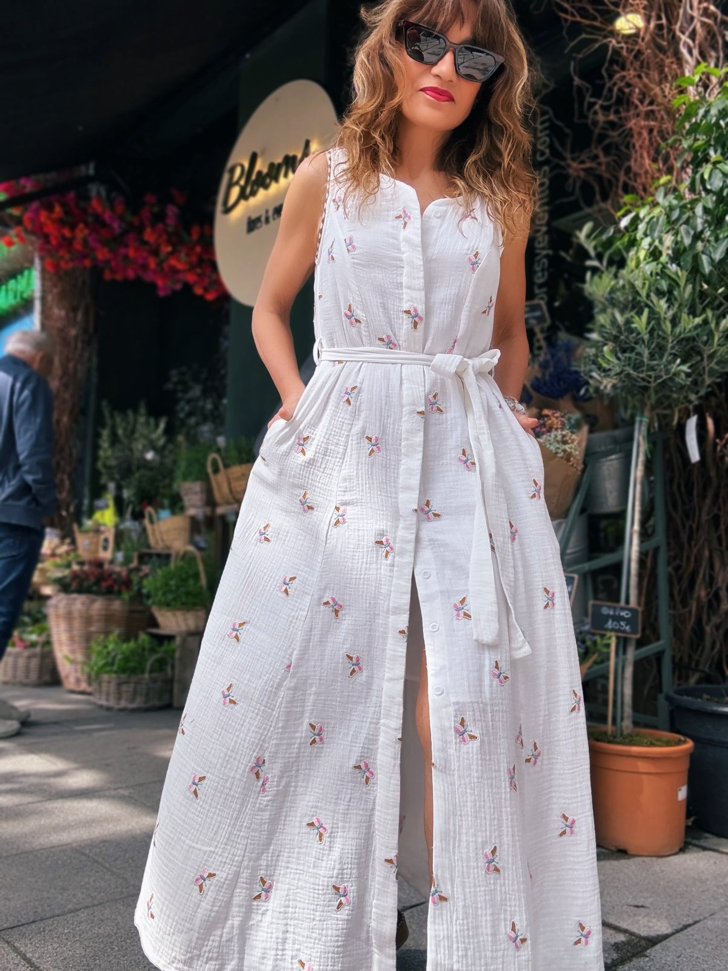Vestido de algodón JIMENA