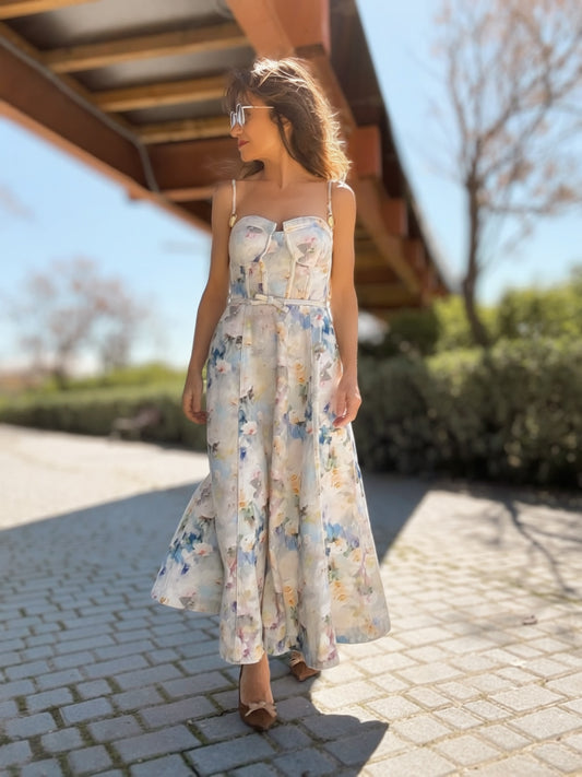 Vestido de algodón Be Sunset de Little Moon