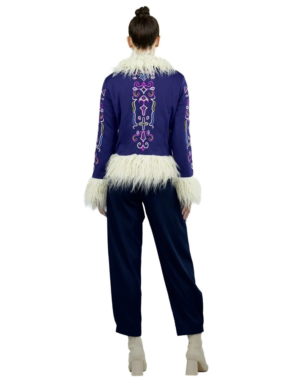 Chaqueta de estilo boho chic invierno