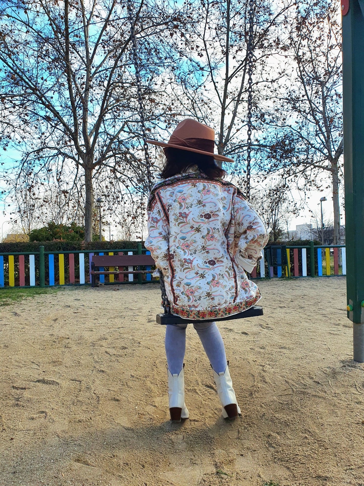 Chaqueta estampada floral MIXBOHO - Little MooN