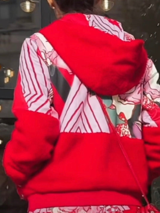 Chaqueta invierno roja