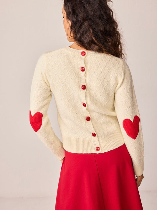 Jersey blanco bicolor CAPERUCITA - Little MooN