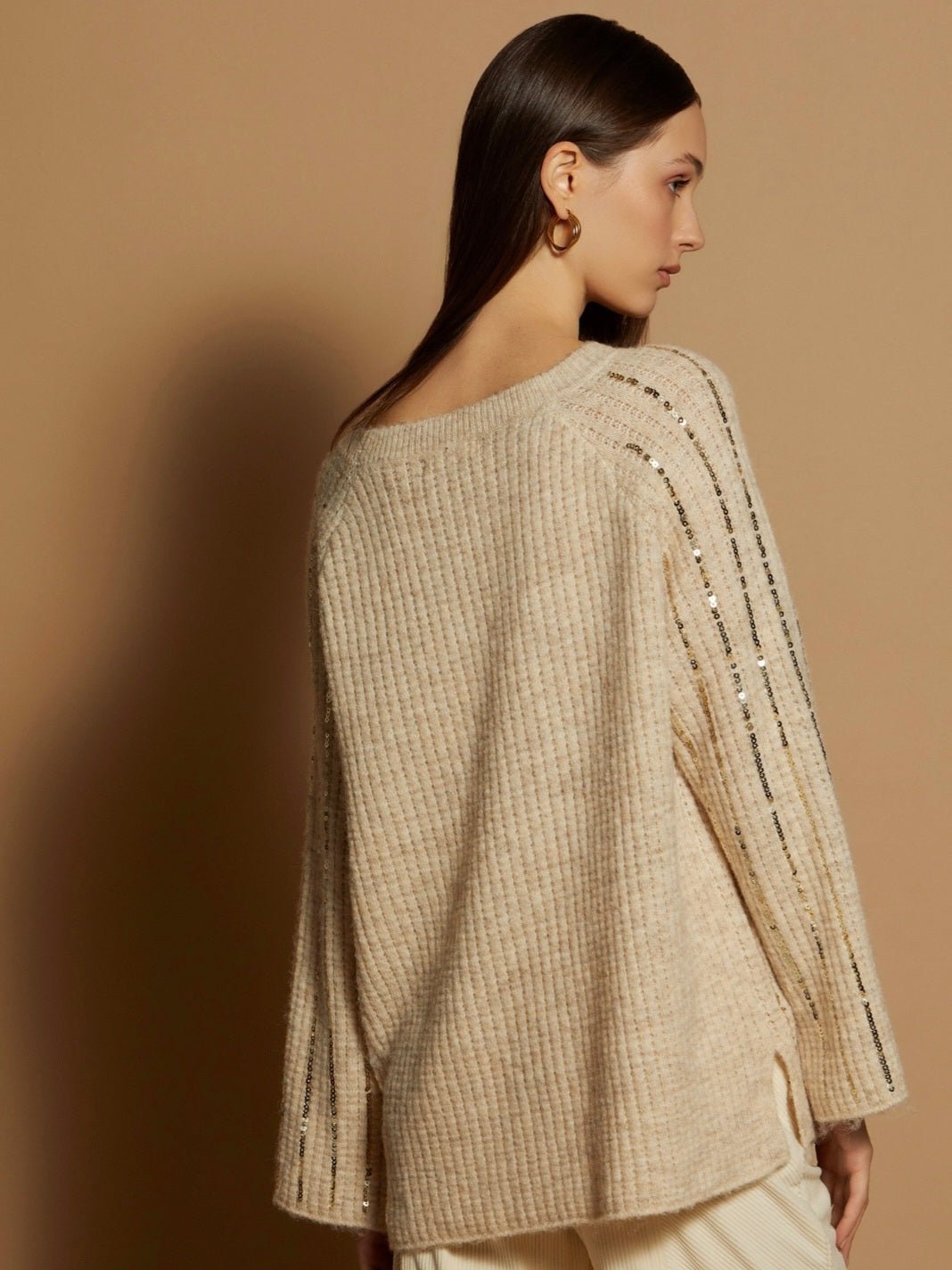 Jersey CHIC con lentejuelas - Little MooN