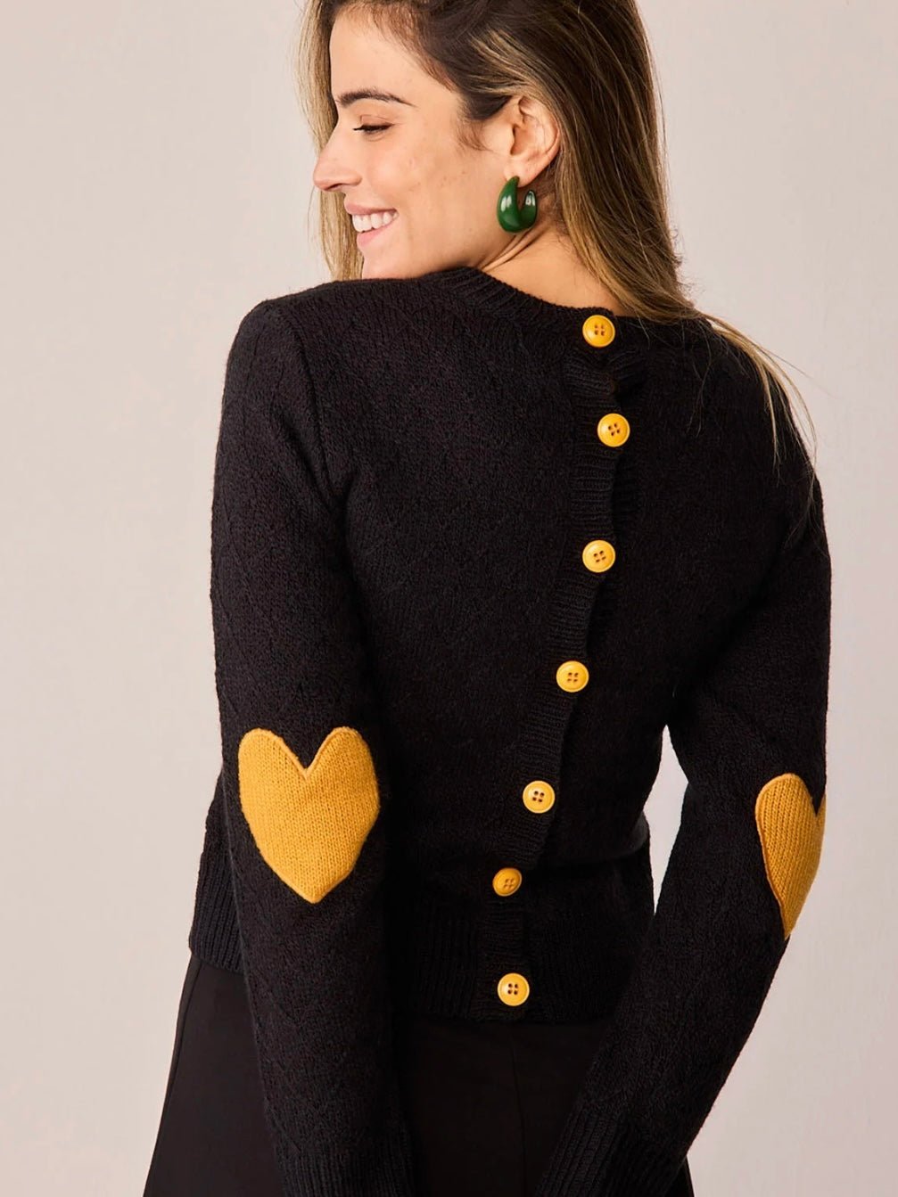 Jersey negro bicolor CAPERUCITA - Little MooN