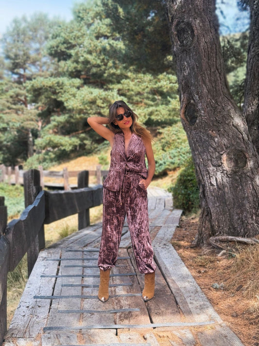 Pantalón de terciopelo PALMERITAS - Little MooN