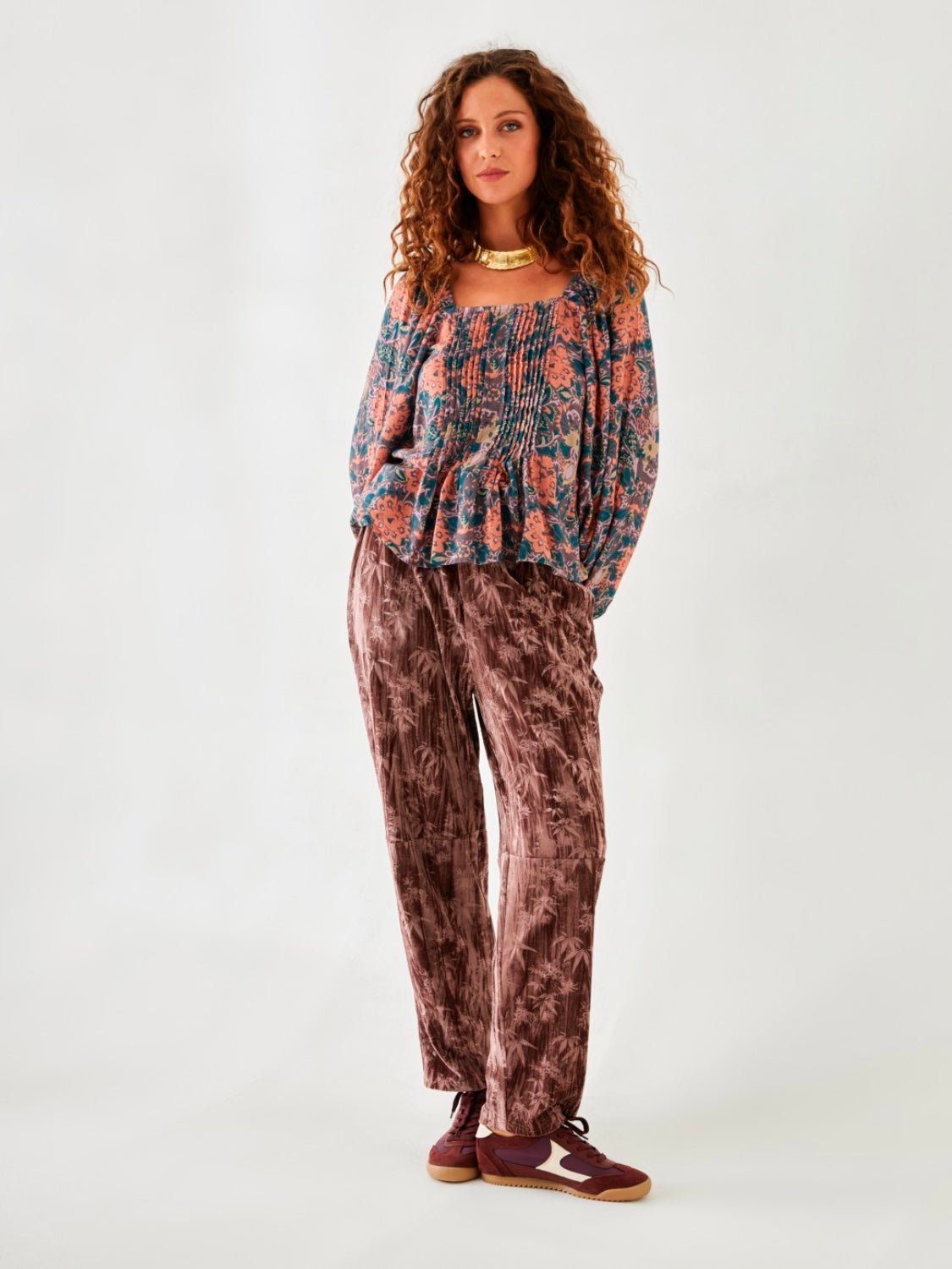 Pantalón de terciopelo PALMERITAS - Little MooN