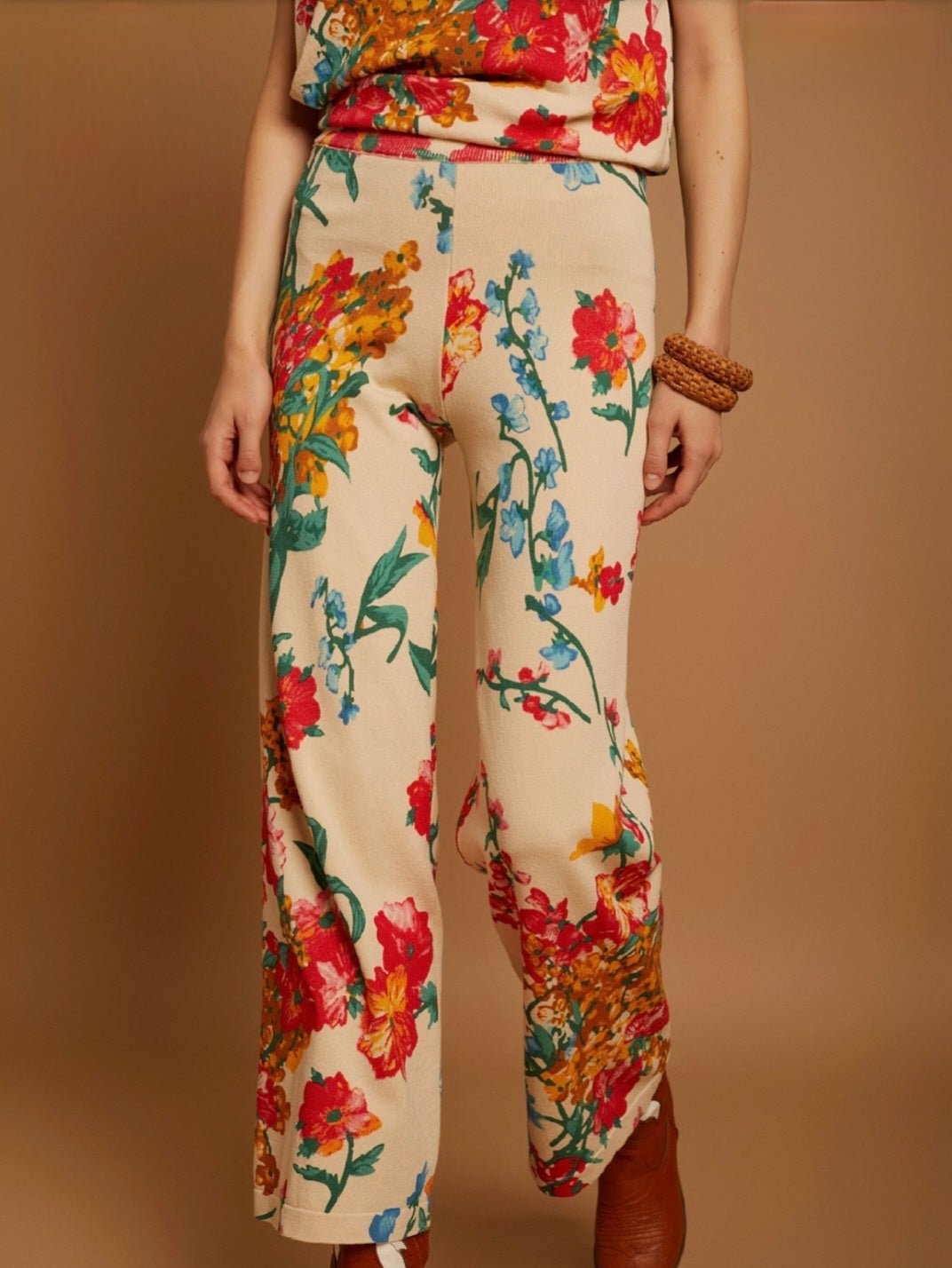 Pantalón estampado floral de MEISÏE - Little MooN