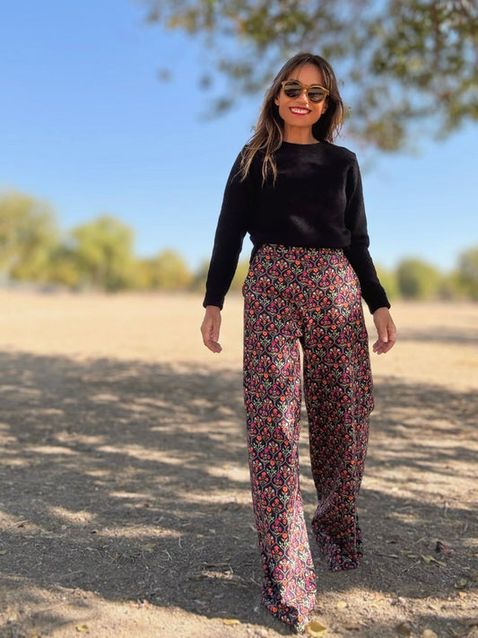 Pantalón FLORAL LIMITED EDITION - Little MooN