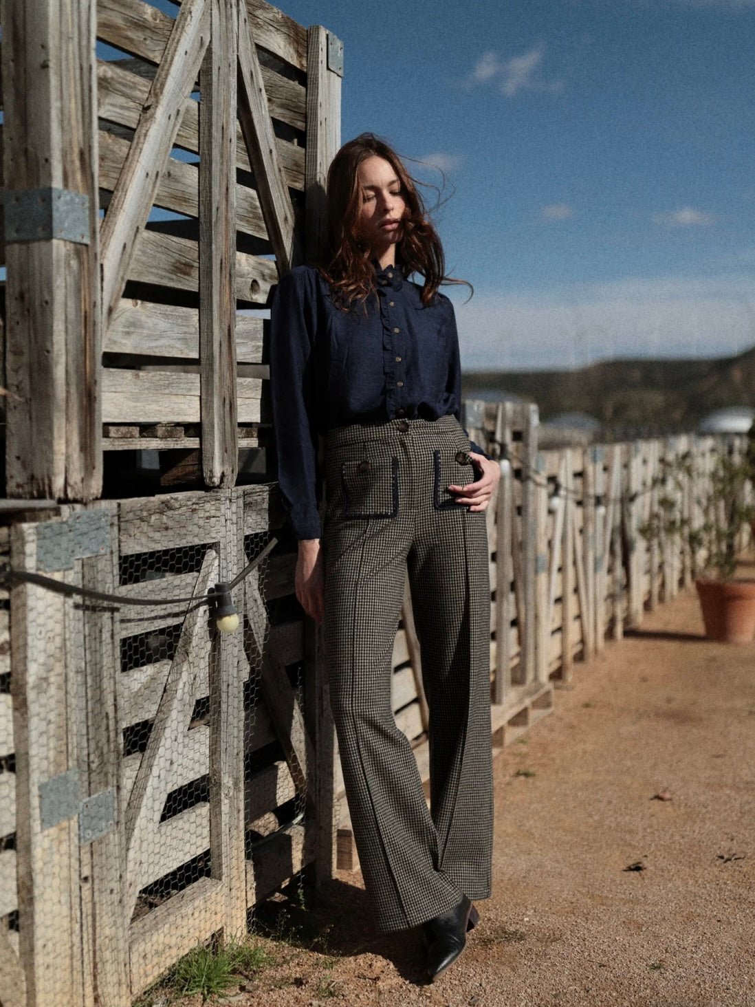 Pantalón straigth polar GADEA - Little MooN