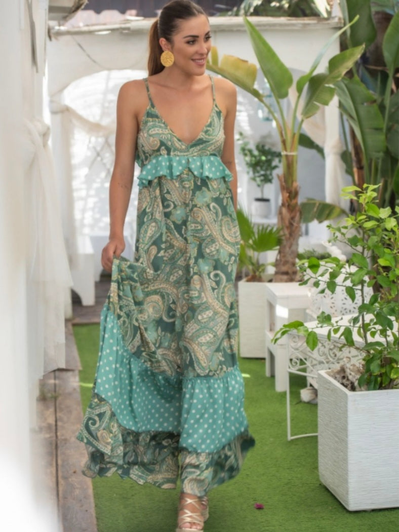 Vestido largo de Kahyra
