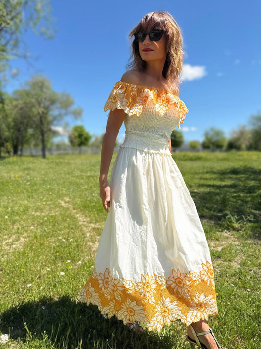 Top bordado BARDOT - Little MooN