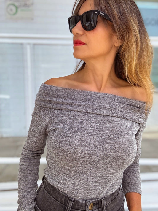 Top escote Bardot BOAT - Little MooN