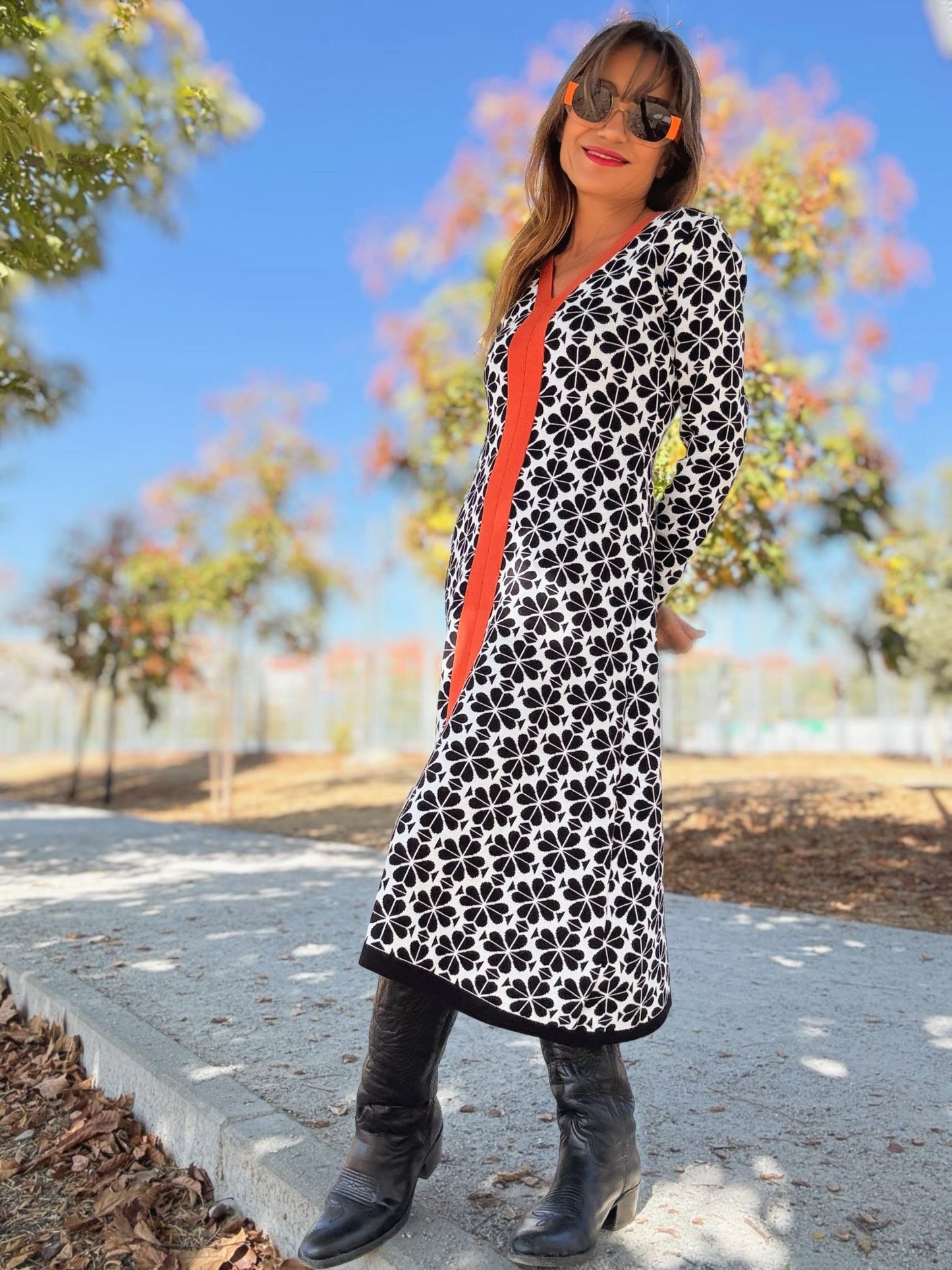 Vestido corto MUSGO FLOR - Little MooN