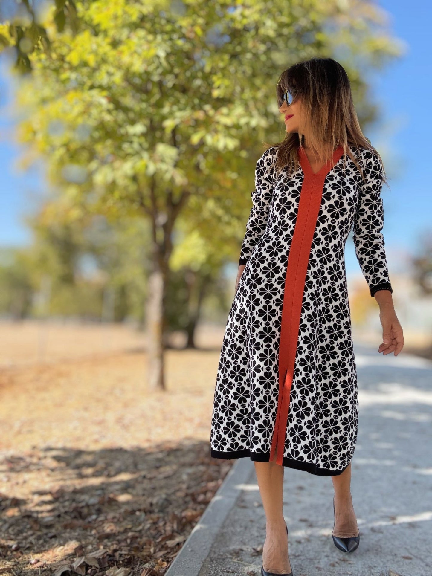 Vestido corto MUSGO FLOR - Little MooN