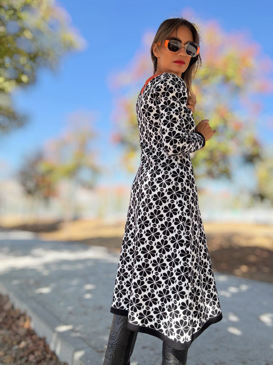 Vestido corto MUSGO FLOR - Little MooN