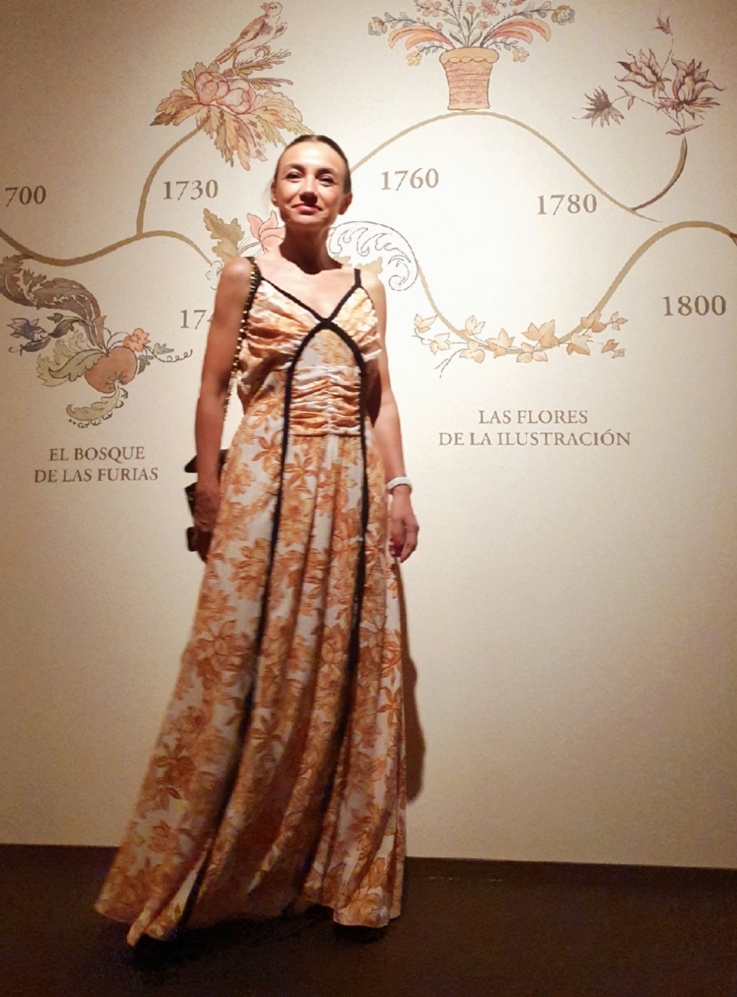 Vestido largo FLORAL - Little MooN