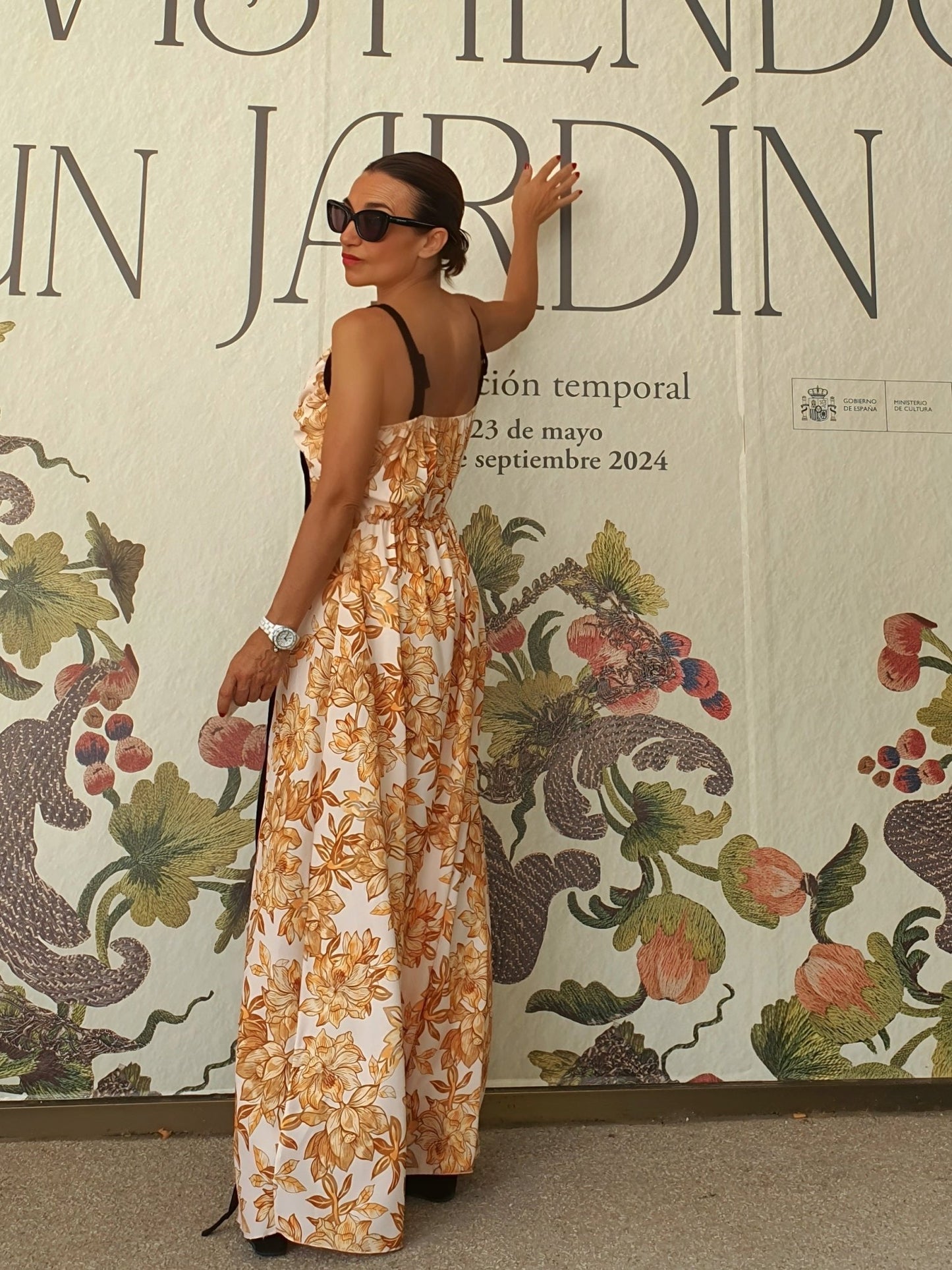 Vestido largo FLORAL - Little MooN