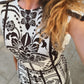 Vestido TANNA estampado