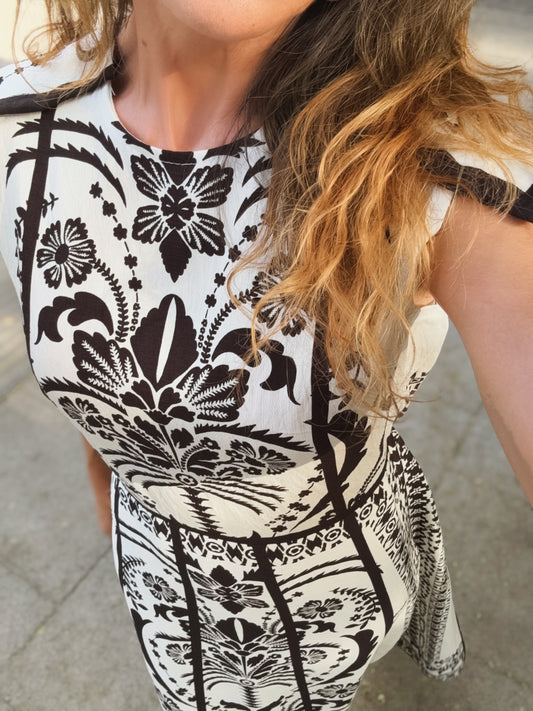 Vestido TANNA estampado