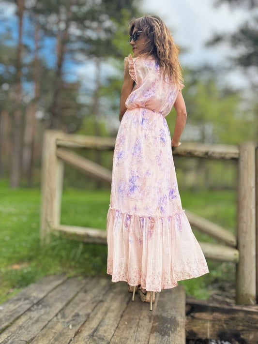 Vestido gasa BLOOM
