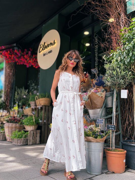 Vestido de algodón JIMENA