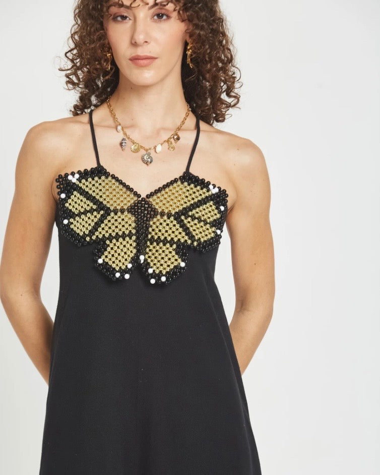 Vestido negro VENTO