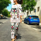 Conjunto estampado