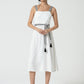 Vestido blanco/negro DÚO