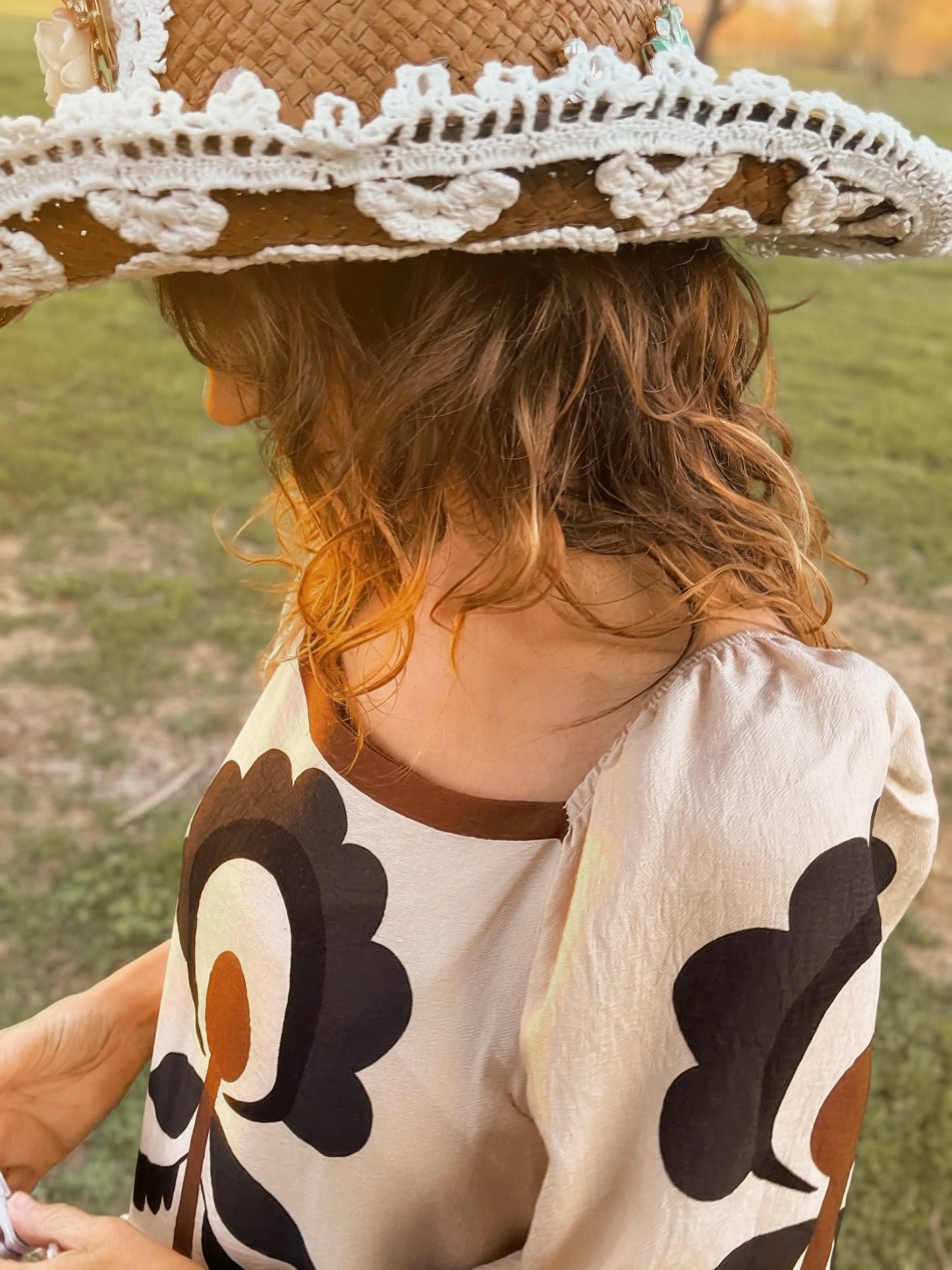 Vestido boho largo DOUBLE