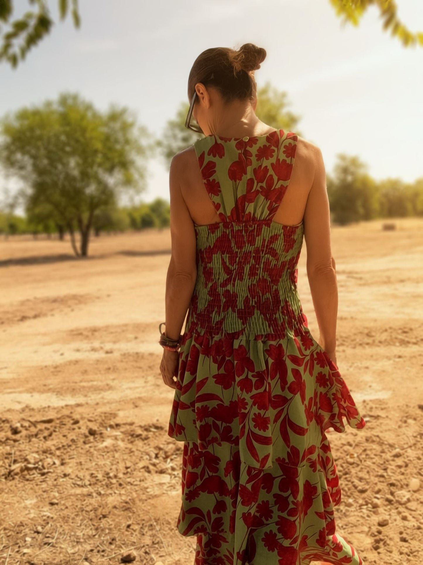 Vestido estampado CARLOTA