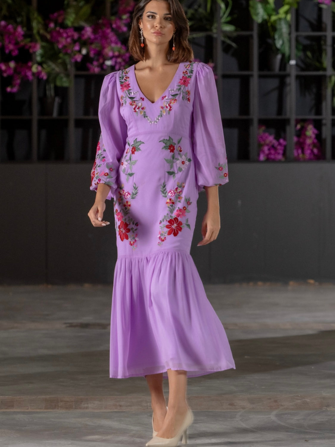 Vestido AMAPOLA LILA