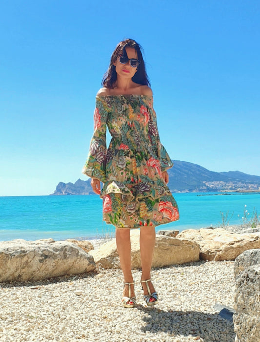 Vestido floral  BLOOM