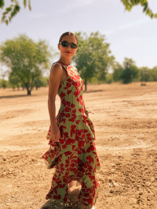 Vestido estampado CARLOTA