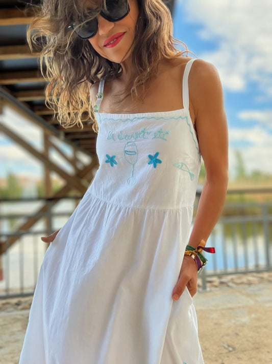 Vestido blanco VITA