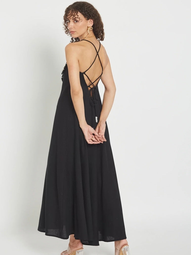 Vestido negro VENTO