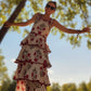 Vestido rayas y volantes CARMEN
