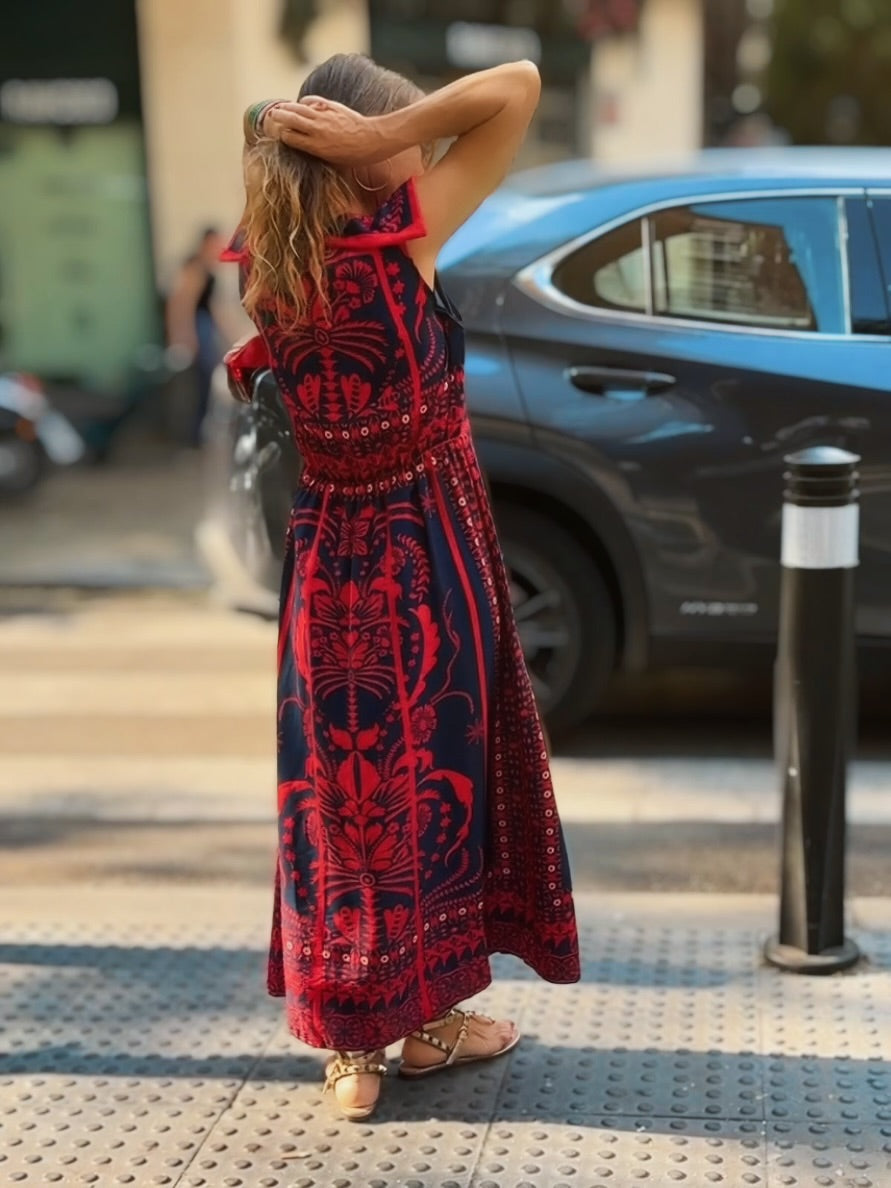 Vestido TANNA estampado