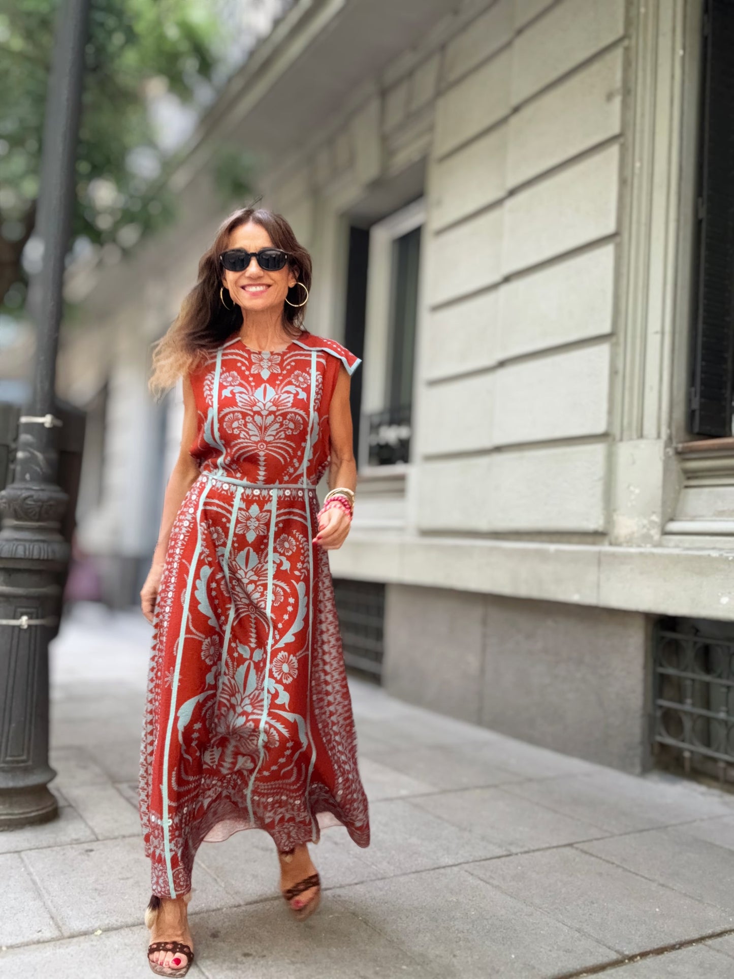 Vestido TANNA estampado