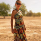 Vestido estampado SELVA