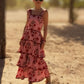Vestido rayas y volantes CARMEN