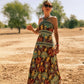 Vestido estampado SELVA
