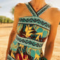 Vestido estampado SELVA